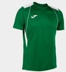 Joma CHAMPIONSHIP VII SHORT SLEEVE T-SHIRT dressz zöld fekete M