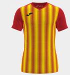 Joma Inter Ii Short Sleeve T-shirt Red Yellow S