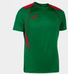 Joma CHAMPIONSHIP VII SHORT SLEEVE T-SHIRT dressz zöld piros 4XS