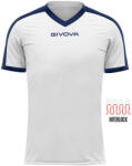 Givova SHIRT REVOLUTION INTERLOCK dressz fehér-kék 3XS