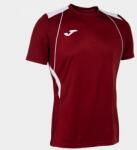 Joma CHAMPIONSHIP VII SHORT SLEEVE T-SHIRT dressz / póló bordó XS