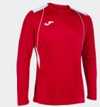 Joma CHAMPIONSHIP VII LONG SLEEVE T-SHIRT dressz piros fehér 3XS
