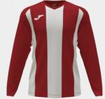 Joma PISA II LONG SLEEVE T-SHIRT hosszú dressz / hosszú póló piros fehér S