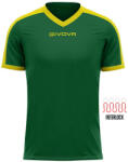 Givova SHIRT REVOLUTION INTERLOCK dressz zöld-sárga S