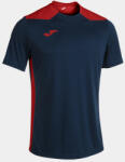 Joma T-SHIRT CHAMPIONSHIP VI SHORT SLEEVE dressz tengerészkék piros S