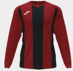 Joma PISA II LONG SLEEVE T-SHIRT hosszú dressz / hosszú póló piros fekete S