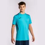 Joma CHAMPIONSHIP VII SHORT SLEEVE T-SHIRT dressz / póló fluo türkiz XL