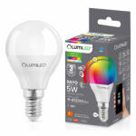 Lumileds LED izzó E14 P40 BALL 5W = 40W 450lm RGB CCT szabályozható Smart TUYA WiFi SMART SAYO LUMILED (LUMTUY0030)