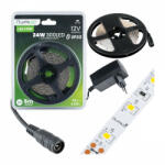 Lumiled Szett LED szalag szalag 12V 24W 300LED SMD 2835 hő 8mm 5m + tápegység (LUMTAS4005)