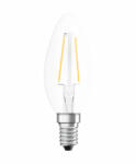 OSRAM E14 B25 LED izzó 2, 8W = 25W 250lm 2700K meleg 300°-os izzószál szabályozható, utólag beépíthető CLASSIC OSRAM (4058075436824)