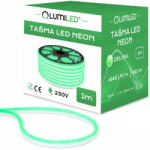 Lumileds NEON LED SZALAG 230V 8W 120LED zöld IP68 1m Lumiled (LUMTAS5025)