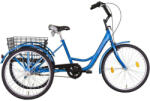  24" Gommer Tricikli - kék háromkerekű kerékpár (BIOKP2419K)