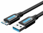 Vention USB 3.0 A to Micro-B cable Vention COPBD 2A 0.5m Black PVC