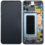 Samsung Galaxy S10e Keret + LCD Kijelző + Érintőüveg, Kék (GH82-18836C/GH82-18852C)