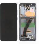 Samsung Galaxy S20 Keret + LCD Kijelző + Érintőüveg, Szürke (GH82-31432A/GH82-31433A)