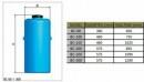 Elbi Rezervor polietilena ELBI BC 60 - 60 litri (045780-110)