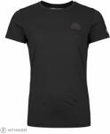 ORTOVOX 120 Cool Tec Mtn Stripe T-shirt női póló, black raven (S)