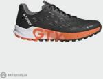 adidas TERREX AGRAVIC FLOW 2 GTX cipő, mag fekete/mag fekete/impakt narancs (UK 11.5) Férfi futócipő