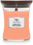 WoodWick Manuka Nectar lumânare parfumată cu fitil de lemn 275 g