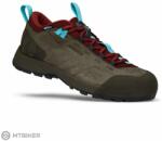 Black Diamond MISSION LEATHER LOW WP APPROACH női túracipő, Malted Grenadine (US 8.5)