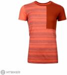 ORTOVOX 185 RocknWool Rövid női ing, korall (XS)