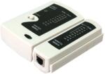 Logilink TESTER CABLU RETEA LOGILINK, pt. cablu UTP, FTP, conector RJ45, RJ11, RJ12, WZ0010 (timbru verde 0.8 lei) (WZ0010)
