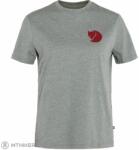 Fjällräven Fox Boxy Logo női póló, szürke/melange (M)
