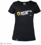 Singing rock Énekrock BACKBONE ARROW női póló, fekete (M)