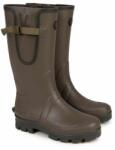  Fox neoprene lined camo/khaki rubber boot (size 8) 42-es bélelt g (FX-CFW163)
