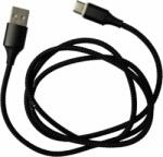 Cellect MDCU USB-A apa - USB-C apa 2.0 Mágneses Adat és töltő kábel - Fekete (1m) (MDCU-MAGNET-TYPE-C)