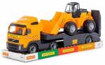 Polesie Auto Tractor Volvo + Remorcă + Tractor încărcător (58423)