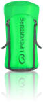 LifeVenture Ultralight Compression Sack 15 L tömörítőhevederes huzat zöld