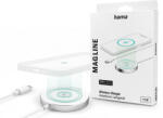Hama Qi MagSafe vezeték nélküli töltő állomás - 15W - HAMA Magline Wireless Charger - fehér - rexdigital