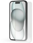 Haffner Apple iPhone 15/15 Pro üveg képernyővédő fólia - Tempered Glass Screen Pro Plus 2.5D - 1 db/csomag - ECO csomagolás - rexdigital