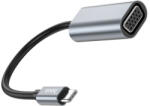 Hoco Adaptor Hoco UA21 cu cablu Type-C la VGA Metal Grey (6931474784100)