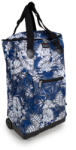 Olcsóedény. hu Összecsukható gurulós táska - kék virágos (VD104)