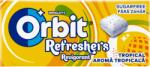 Orbit Refreshers Tropical gyümölcsízű cukormentes rágógumi édesítőszerrel 17, 9 g - ecofamily