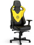 Noblechairs Scaun Gaming EPIC Gaming Chair - Borussia Dortmund Edition Negru (NBL-PU-BVB-001) - pcone