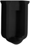 Sapho KERASAN WALDORF piszoár szifonnal és szerelőcsomaggal, 44x69x37cm, matt fekete (413031) (413031)