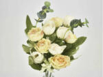  Angol rózsa csokor krémsárga (7427KS) - pepita - 1 289 Ft