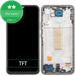 Samsung Galaxy A34 5G A346B - Ecran LCD + Sticlă Tactilă + Ramă (Graphite) TFT, Graphite