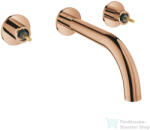 GROHE ATRIO PRIVATE falsík alatti mosdó csaptelep 18 cm-es kifolyóval, fogantyú és belső egység nélkül, Warm Sunset 20587DA0 (20587DA0)