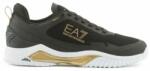 EA7 Férfi cipők EA7 Unisex Woven Sneaker - black/gold/white
