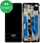 Infinix Note 30 5G X6711 - LCD Kijelző + Érintőüveg + Keret (Magic Black) TFT