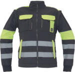 CERVA Max Vivo Reflex munkavédelmi dzseki fekete/sárga színben (0351003964062)