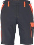 CERVA Max Vivo munkavédelmi rövidnadrág fekete/narancs színben (03570028C1048)