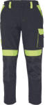 CERVA Max Vivo munkavédelmi nadrág fekete/sárga színben (0352008564058)