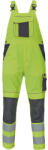 CERVA Max Vivo HV munkavédelmi kantáros nadrág sárga színben (0353004170046)