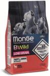 MONGE BWild Low Grain Puppy & Junior 2, 5 kg teljes értékű táp minden fajta kölyökkutyának szarvashússal csökkentett gabonatartalommal