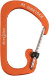 NiteIze Slidelock® karabiner alumínium #3 - Orange (CSLA3-19-R6)